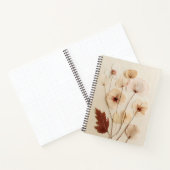 Gedroogde Wildflower Arrangement Notitieboek Journ (Binnen)