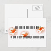 Gedropte onzichtbare jongleerballen briefkaart (Voorkant / Achterkant)