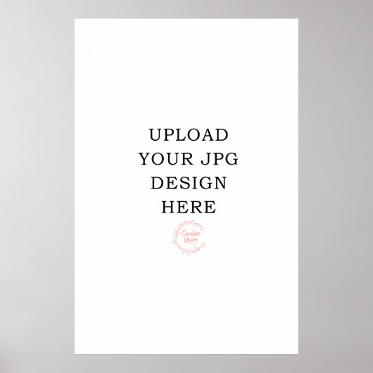 Gedrukt 24x36 Poster (Voorkant)