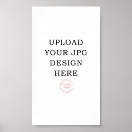 Gedrukt 4x7 digitaal bestandsuitnodiging, Reisplan Poster