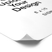Gedrukt 8 x 10-teken poster (Hoek)