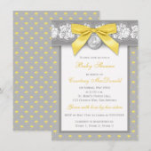 GEDRUKT Baby shower KOUDEREN KUNSTMATIG KARAKTER Kaart (Voorkant / Achterkant)