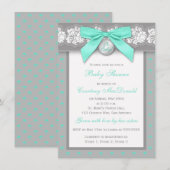 GEDRUKT Baby shower KOUDEREN KUNSTMATIG KARAKTER Kaart (Voorkant / Achterkant)