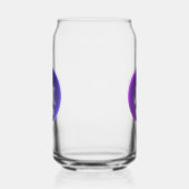 Gedrukt blik glas JK 2022 roze Paarse Logo (Rechts)