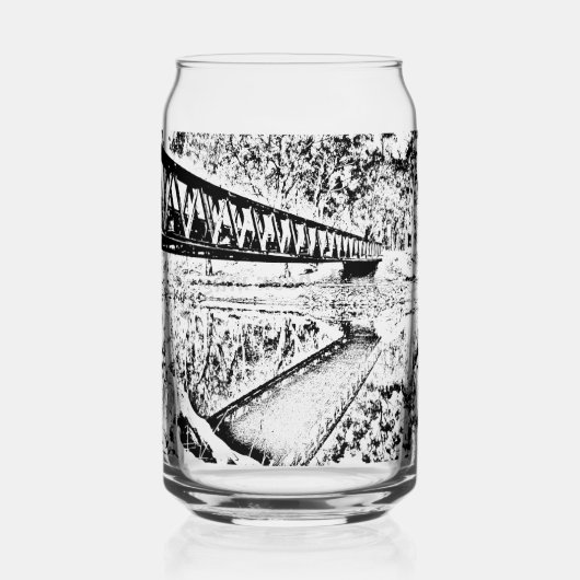 Gedrukt blikglas blikvorm glas (Voorkant)