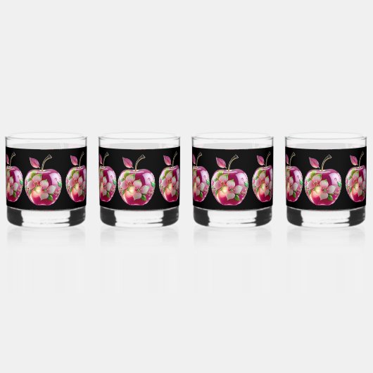 Gedrukt blikglas whisky glas (Achterkant)