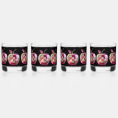 Gedrukt blikglas whisky glas (Voorkant)