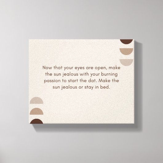 Gedrukt canvas ontwerp. (Voorkant)