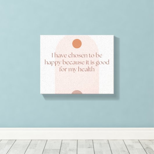 Gedrukt canvas ontwerp. (Insitu (Houten vloer))