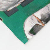 GEDRUKT CIRCUIT BOARD FLEECE DEKEN (Hoek)