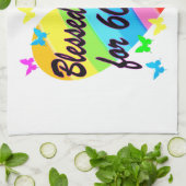 GEDRUKT DOOR GOD VOOR 60 JAAR HARDONTWERP THEEDOEK (Gevouwen)