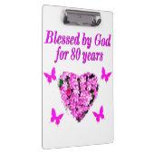 GEDRUKT DOOR GOD VOOR 80 JAAR, PLATTELIJK ONTWERP KLEMBORD (Rechts)