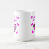 GEDRUKT DOOR GOD VOOR 80 JAAR, PLATTELIJK ONTWERP KOFFIEMOK (Center)