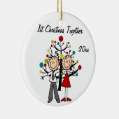 Gedrukt en gekoppeld Ornament op maat (Rechts)