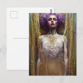 Gedrukt in spaghetti-Briefkaart Briefkaart (Voorkant / Achterkant)