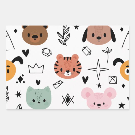 Gedrukt Inpakpapier Vel (Voorkant 2)