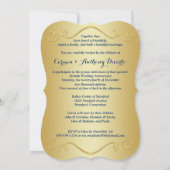 GEDRUKT LINT Fantasie Vorm Uitnodiging 60-jarig Ju (Achterkant)