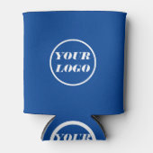 Gedrukt met uw Logo | patriottische douane-Logo Blikjeskoeler (Voorkant)