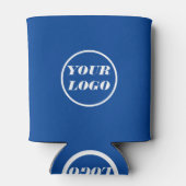 Gedrukt met uw Logo | patriottische douane-Logo Blikjeskoeler (Achterkant)