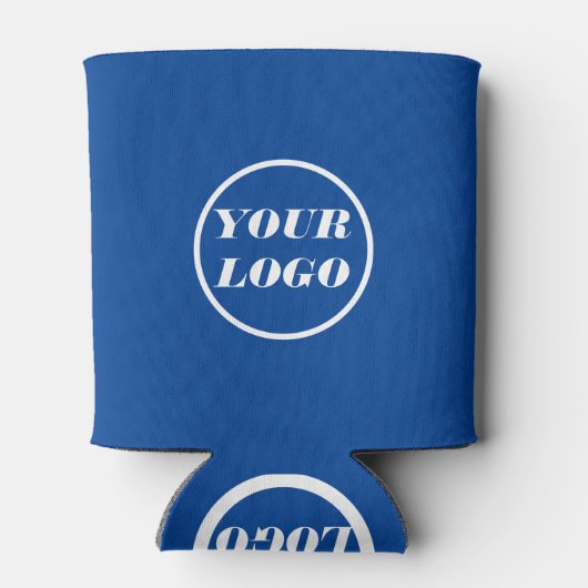 Gedrukt met uw Logo | patriottische douane-Logo Blikjeskoeler (Achterkant)