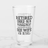 Gedrukt onder nieuw beheer Zie vrouw voor meer inf Glas (Achterkant)