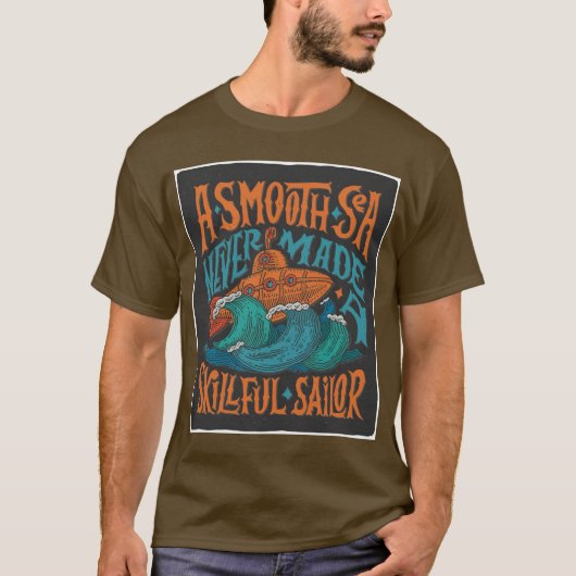 Gedrukt ontwerp t-shirt (Voorkant)
