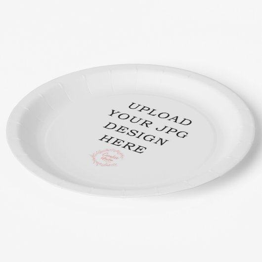 Gedrukt papieren Bord Upload uw eigen ontwerp (Gekanteld)