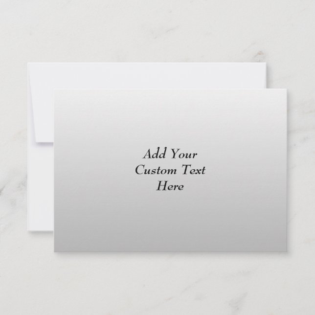 Gedrukt patroon en aangepaste brief. Zwart-Wit (Voorkant)