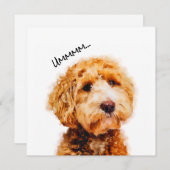 Gedrukt portier voor koetskoek (Voorkant / Achterkant)