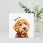 Gedrukt portier voor koetskoek (Staand voorkant)