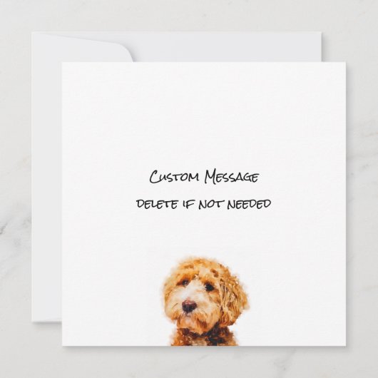 Gedrukt portier voor koetskoek (Achterkant)