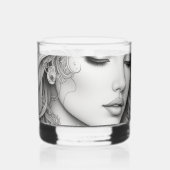 Gedrukt rotsen glas: boeiende schoonheid met elke whisky glas (Links)