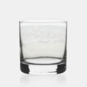 Gedrukt rotsglas whisky glas (Achterkant)