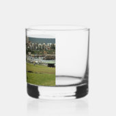 Gedrukt rotsglas whisky glas (Links)
