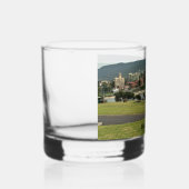 Gedrukt rotsglas whisky glas (Rechts)