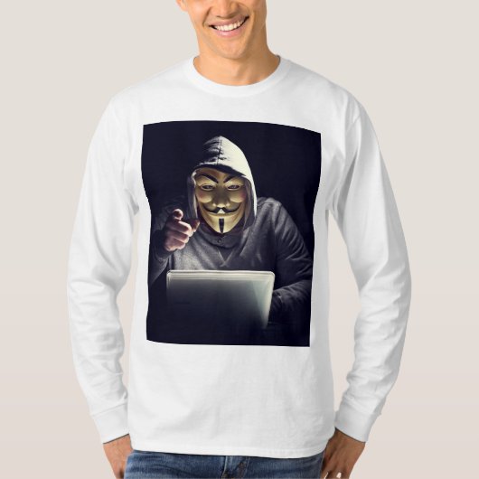 Gedrukt T-shirt (Voorkant)