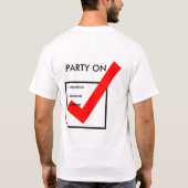 Gedrukt T-shirt (Achterkant)