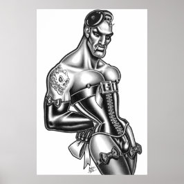 Gedrukt tot thrill poster