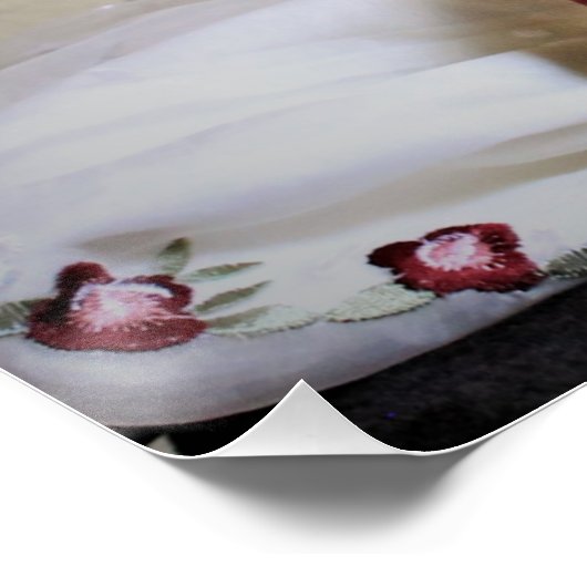 Gedrukt voor de bal perfect poster (Hoek)