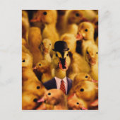 Gedrukt voor succes Duck Briefkaart (Voorkant)