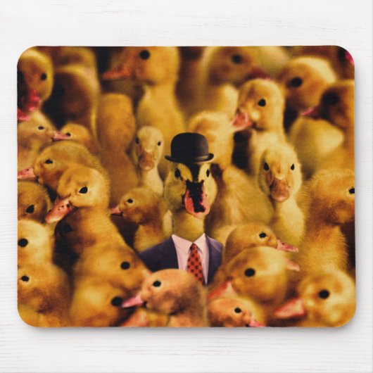Gedrukt voor succes Duck Muismat (Voorkant)
