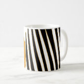 Gedrukt Zebra Stripe Pillow Koffiemok (Voorkant rechts)