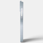 Gedrukt zilver Kijk Gepersonaliseerd Monogram Case-Mate iPhone Case (Achterkant / Links)