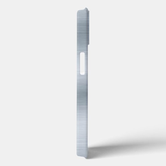 Gedrukt zilver Kijk Gepersonaliseerd Monogram Case-Mate iPhone Case (Achterkant / Rechts)