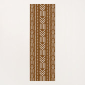 Gedrukte Afrikaanse Bogolan Designer Yoga Matt Yogamat (Achterkant)