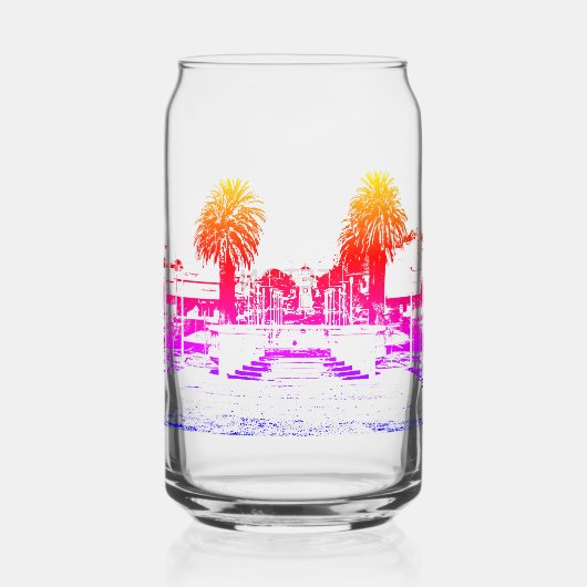 Gedrukte blik glas (Voorkant)