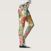 GEDRUKTE BLOEMVLINDERS EN LEGGINGS (Rechts)