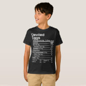 Gedrukte eieren t-shirt (Voorkant volledig)