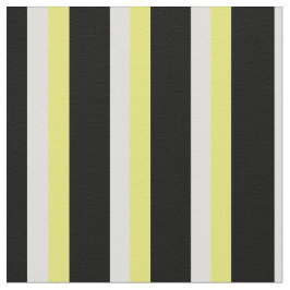 Gedrukte fabric, in zwart-wit en geel stof