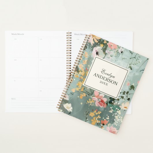 Gedrukte flora planner (Display)